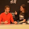David Beckham dédicace ses slips au magasin H&M Boulevard Haussman à Paris, le 24 mai 2013