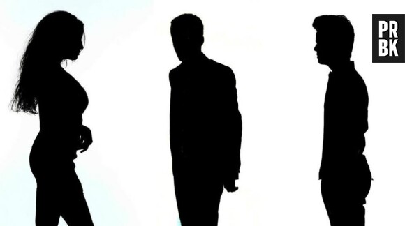 Secret Story 7 : Photo en ombres chinoises des trois premiers candidats.
