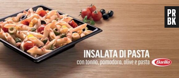 Une salade de pâtes signée Barilla au menu des Mc Donald's italiens