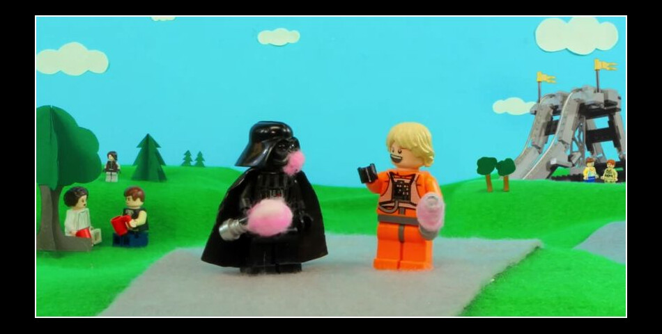 Dark Vador en papa modèle pour LEGO Star Wars