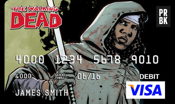 The Walking Dead : zombifiez vos cartes de crédits