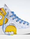 Les Simpson s'associe avec la marque Converse