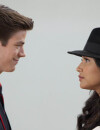 Grant Gustin face à Naya Rivera dans Glee
