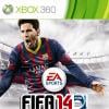 La jaquette officielle de FIFA 14 sur Xbox 360