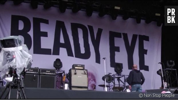 Liam Gallagher et les Beady Eye au festival de Glastonbury 2013
