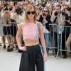 Jennifer Lawrence : look raté pour le défilé Christian Dior le 1 juillet 2013 à Paris
