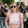 Jennifer Lawrence : look raté pour le défilé Christian Dior le 1 juillet 2013 à Paris