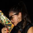 Selena Gomez a applaudi Beyoncé au Staples Center de L.A, lundi 1er juillet 2013