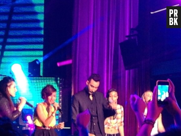 Popstars 2013 :The Mess interprète Ma Meilleure avec La Fouine pendant son showcase au VIP Room
