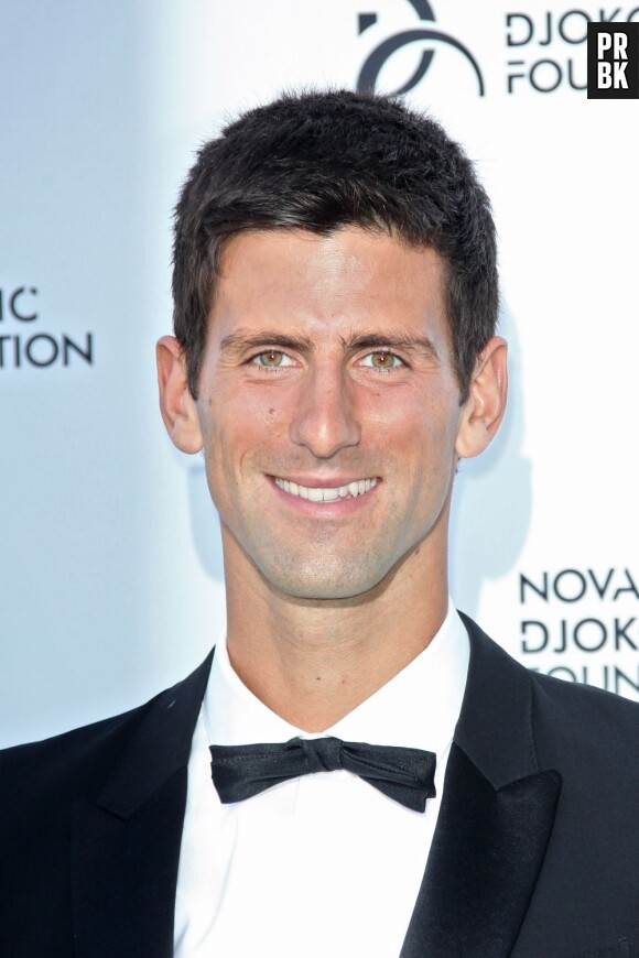 Novak Djokovic a récolté 1,5 millions d'euros en faveur des enfants serbes défavorisés le 8 juillet 2013.