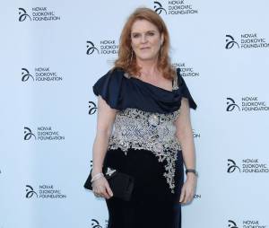 Sarah Ferguson lors de la soirée caritative de Novak Djokovic à Londres le 8 juillet 2013.