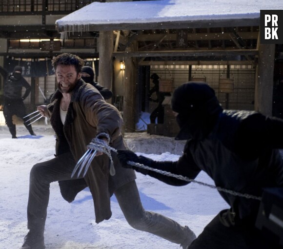 Hugh Jackman en pleine action dans The Wolverine