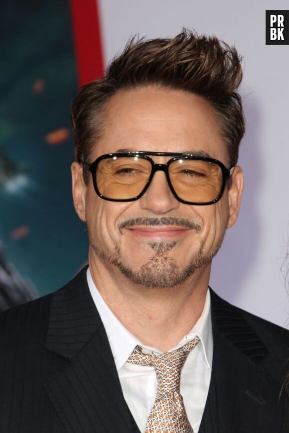 Robert Downey Jr pendant l'avant-première à L.A d'Iron Man 3, le 24 avril 2013