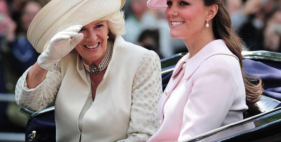 Kate Middleton maman et Camilla Parker-Bowles