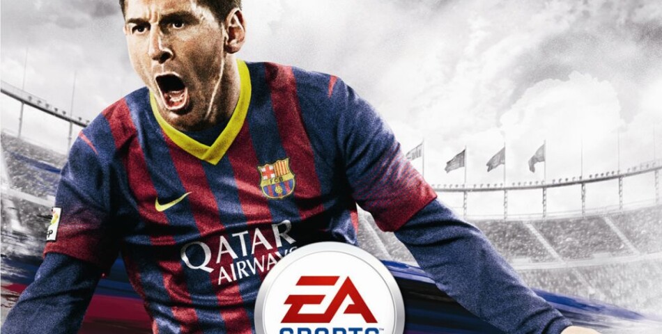 La jaquette officielle de FIFA 14 sur PC