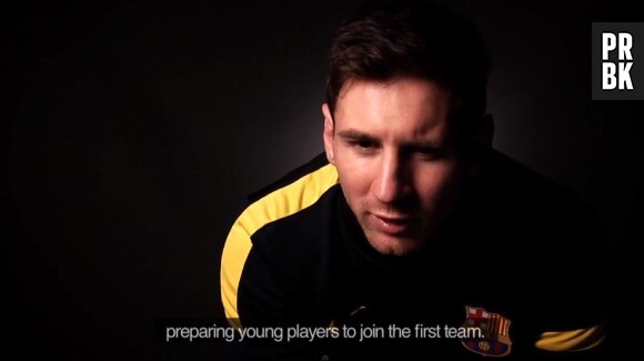 FIFA 14 : Messi parle de son expérience au FC Barcelone