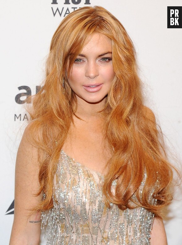 Lindsay Lohan à New York, le 6 février 2013