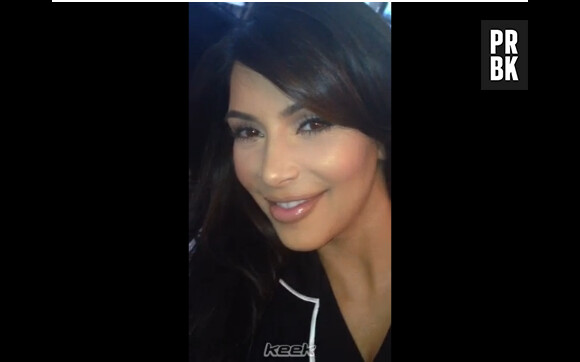 Kim Kardashian : la bimbo n'a encore dévoilé que son visage