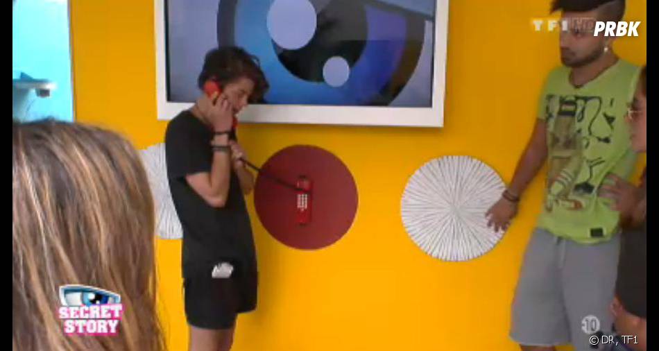 Secret Story 7 : Gautier en mission avec le téléphone rouge. - Purebreak