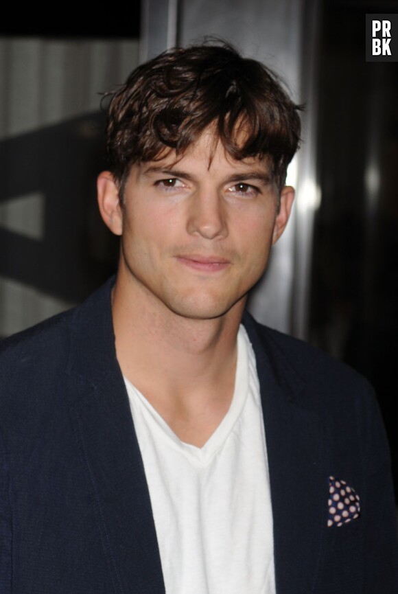 Ashton Kutcher à New York en août 2013