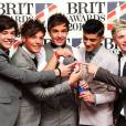 Liam Payne et One Direction aux Brit Awards 2013