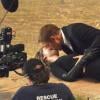 Robert Pattinson et Mia Wasikowska sur le tournage de Maps to the Stars le 21 août 2013