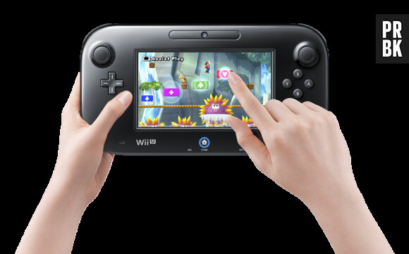 La Wii U introduit le GamePad, une manette tactile