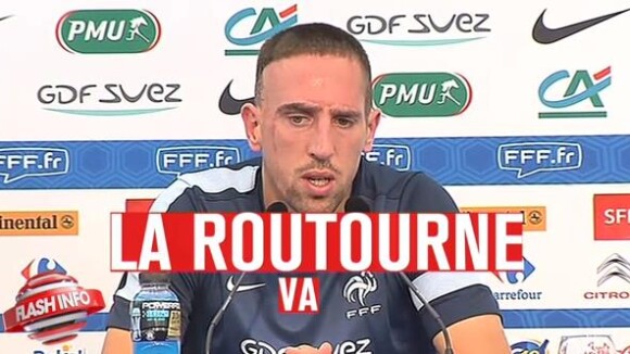 Franck Ribéry : "la routourne va vite tourner", son nouveau coup de génie