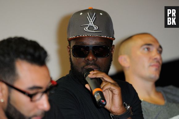 Urban Peace 3 : La Fouine, Psy4 de la Rime, IAM, Sexion d'Assaut, Maitre Gims, Youssoupha et Orelsan à la conférence de presse le 5 septembre 2013
