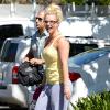 Britney Spears amincie à Los Angeles, le 6 septembre 2013