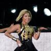 Beyoncé maquillée et brushée au V Festival, le 17 août 2013