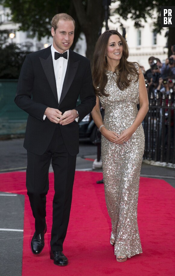 Kate Middleton et le Prince William arrivent aux Tusk Conservation Awards le 12 septembre 2013 à Londres