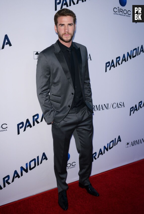 Liam Hemsworth à l'avant-première de "Paranoia", le 8 août 2013 à Hollywood