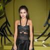 Selena Gomez sexy mais trop gothique à la Fashion Week de Milan, le 20 septembre 2013