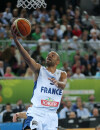 Tony Parker et les Bleus sacrés champions d'Europe 2013 de basket le 22 septembre 2013, à Ljubljana en Slovénie