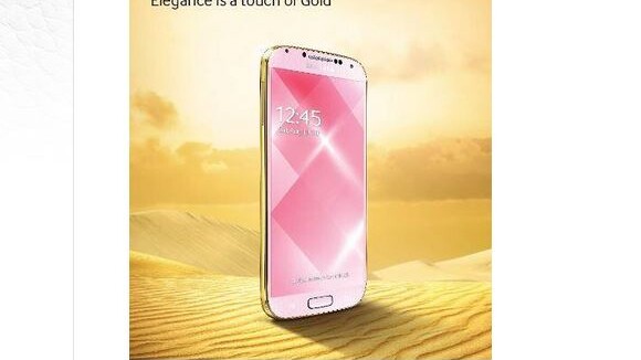 Samsung : un Galaxy S4 couleur or pour contrer l'iPhone 5S
