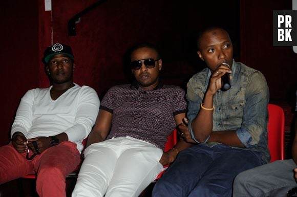 Urban Peace 3 : La Fouine, Psy4 de la Rime, IAM, Sexion d'Assaut, Maitre Gims, Youssoupha et Orelsan à la conférence de presse le 5 septembre 2013