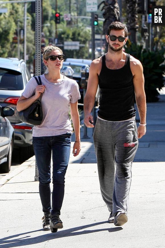 Ashley Greene en compagnie de Paul Khoury, son nouveau petit ami, le 29 septembre 2013 à Los Angeles