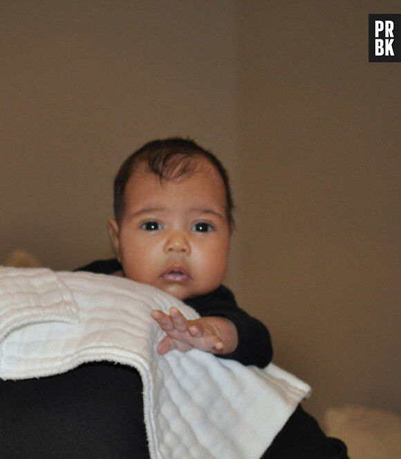 Kim Kardashian : première photo de sa fille North