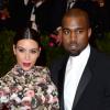 Kim Kardashian et Kanye West au Met Gala 2013