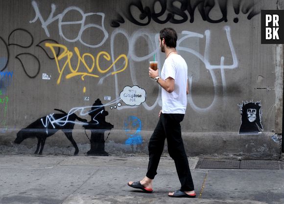 Banksy à New York, en octobre 2013