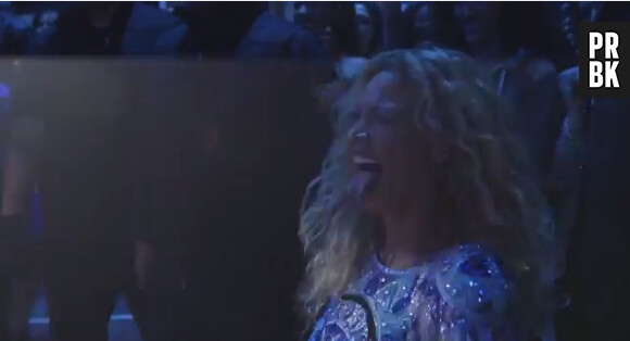 Beyoncée surexcitée pendant le haka