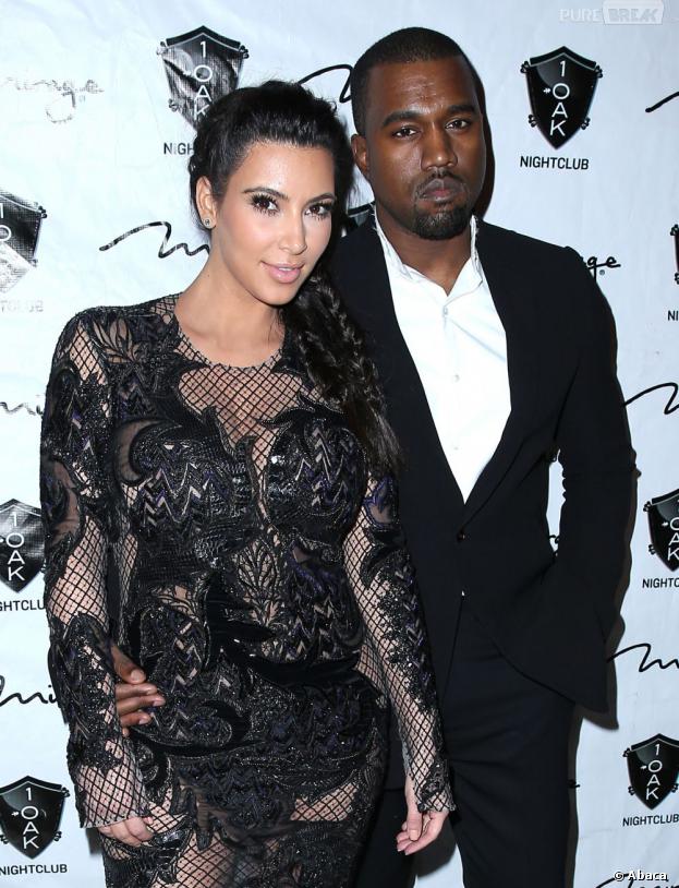 Kim Kardashian Kanye West pr t cr er sa robe de mari e