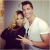 Cristiano Ronaldo et Rihanna sur Instagram