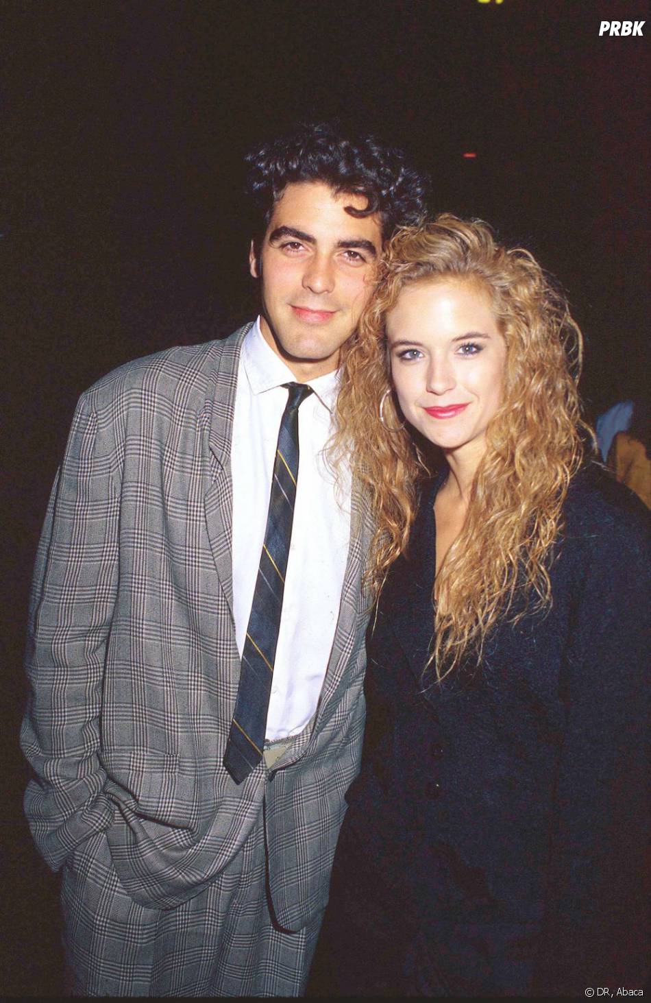 George Clooney et Kelly Preston en 1988. - Purebreak