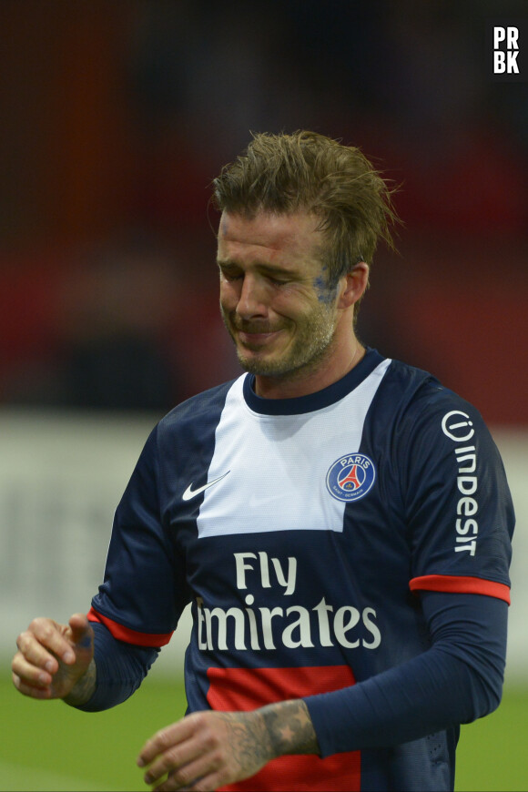 David Beckham : larmes pas sexy pour sa retraite footballistique