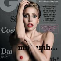 Lady Gaga, après ses fesses, ses seins : téton maquillé en Une du GQ italien
