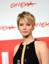 Jennifer Lawrence à la conférence de presse d'Hunger Games l'embrasement à Rome le 14 novembre 2013