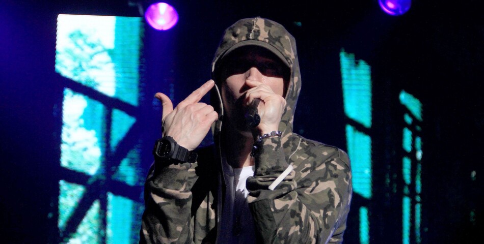 Eminem en concert le 7 août dernier à New York
