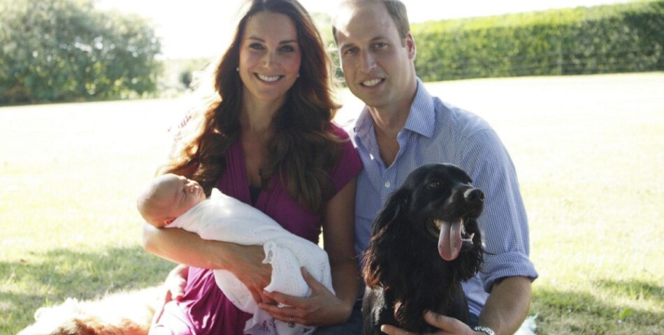 Kate Middleton et Prince William : photo officielle avec le Prince George